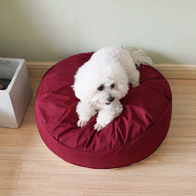 High Elastic Round Dog Bed