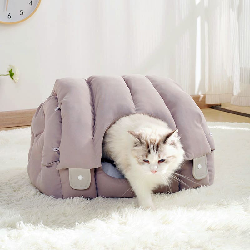 2-in-1 Cat Bed Cave