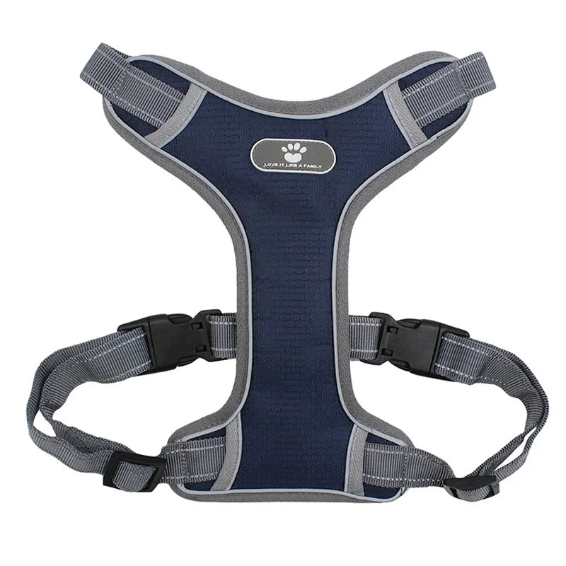 Adjustable Reflective Nylon Dog Harness