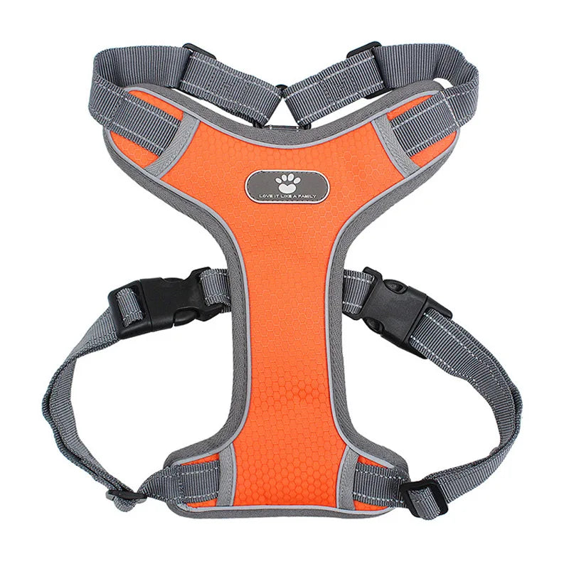 Adjustable Reflective Nylon Dog Harness