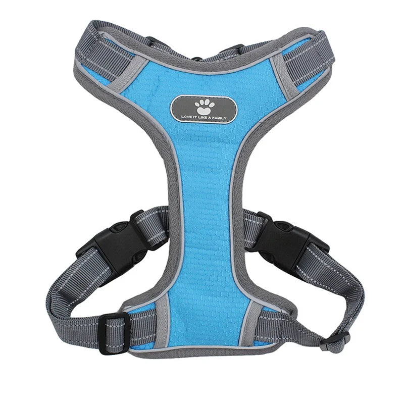 Adjustable Reflective Nylon Dog Harness