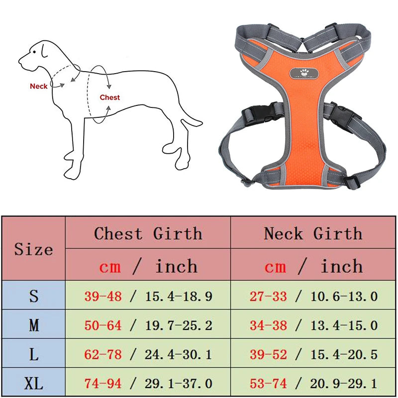 Reflective Dog Harness