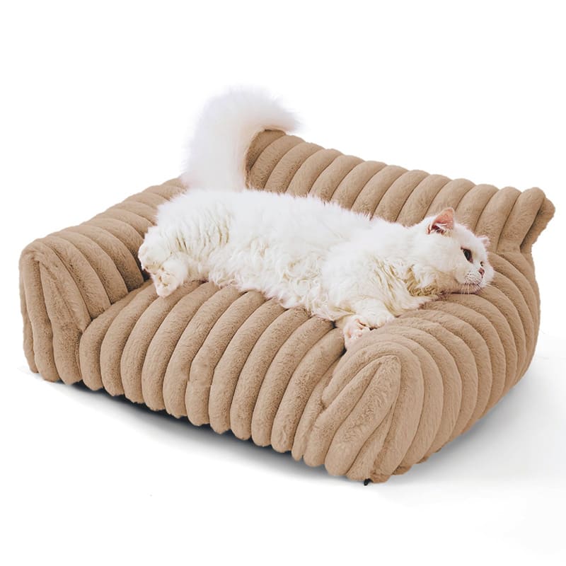 Washable Fluffy Cat Sofa Bed