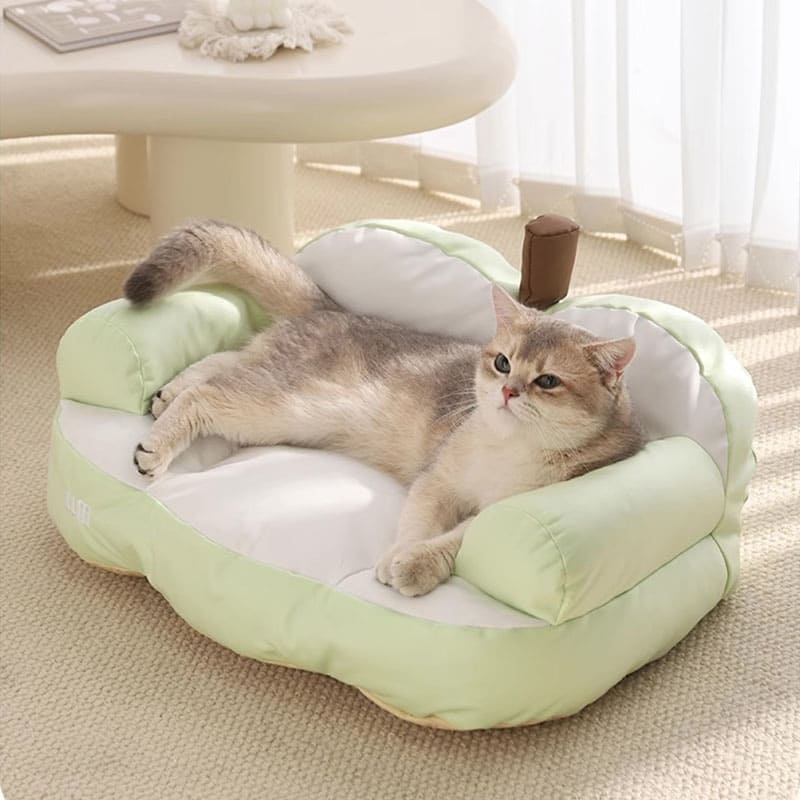 apple shaped pet bed